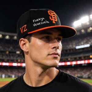 Luis Arraez Giants Fuerza Venezuela Hat (2)