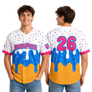 Lehigh Valley IronPigs Ice Cream Jersey