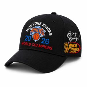 NY Knicks World Champions Finals 2026 Hat