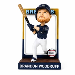 2026 Giveaway Brewers Woodruff Trading Card Bobblehead (2)