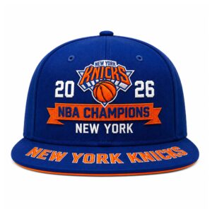NY Knicks 2026 Finals Champions Snapback Hat