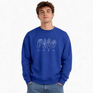 Cubs Deaf Inclusive on September 16 Sweatshirt Giveaway (2)