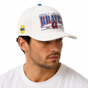 2026 Giveaway Corduroy Throwback Braves Hat