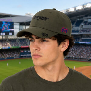2026 Giveaway Top Gun Day Marlins Hat (2)