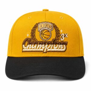 2026 Knicks 3x Champions Gold Hat