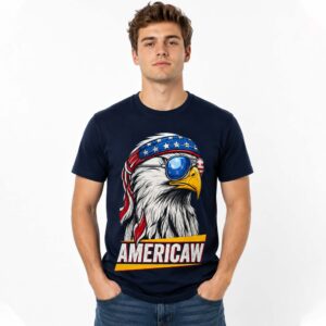 Bald Eagle Americaw American Flag USA Patriotic Merica Shirt (2)