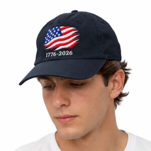 Patricia Heaton USA Flag 1776 2026 Hat (2)