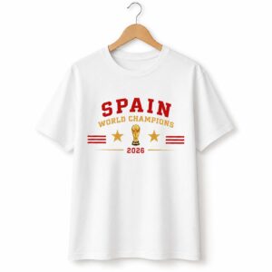 Spain Fifa World Cup Champions 2026 Shirt