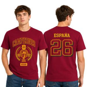 FIFA World Cup 2026 Campeones Espagne Shirt