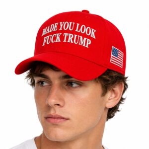 Made You Look Fuck Trump Hat (2)