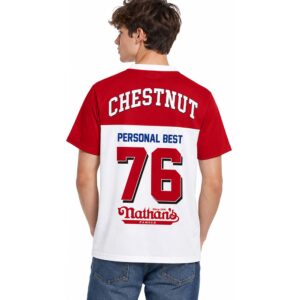 Joey Chestnut Nathan’s Famous Hot Dog Contest 2026 Jersey (3)