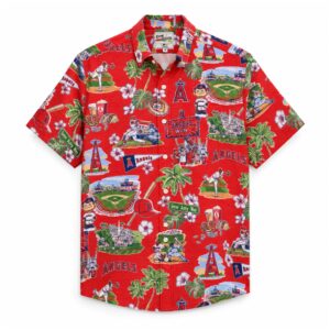2026 Angels City Connect Stadium Print Hawaiian Shirt