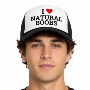 I Love Natural Boobs Hat (3)