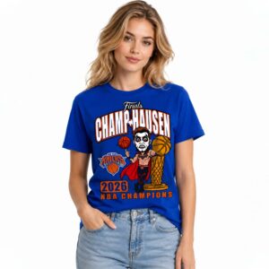 Karl Anthony Towns Champions Danhausen Knicks 2026 Shirt (2)