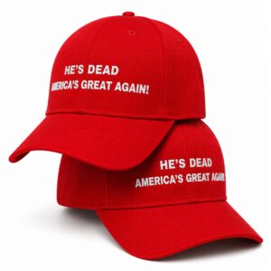 He's Dead America's Great Again Hat (2)