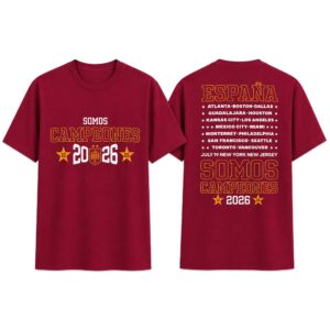 Spain 2026 FIFA World Cup Champions Somos Campeones Shirt