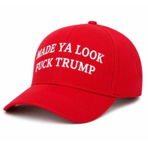 Made Ya Look Fuck Trump Hat (3)