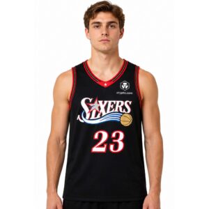 LeBron James Philadelphia 76er Number 23 Jersey (2)