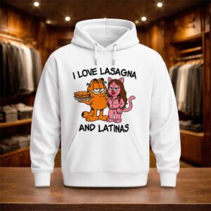 I Love Lasagna And Latinas Shirt (3)