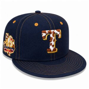 Rangers 40th Anniversary Ocean Cowprint 2026 Hat (2)