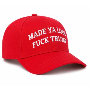 Made Ya Look Fuck Trump Hat (2)