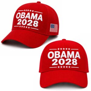 Obama 2028 USA Flag Hat