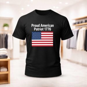 Proud American Patriot 1776 Shirt