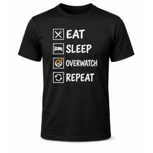 Eat Sleep Overwatch Repeat Shirt