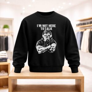 Trevor Rogers Bulldog I’m Not Here To Talk Shirt (4)
