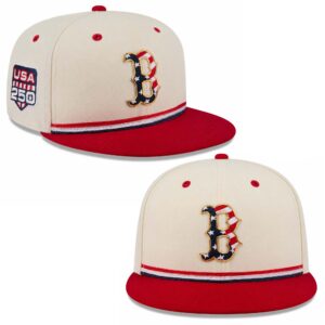 Red Sox USA 250th Anniversary on July 4th Hat
