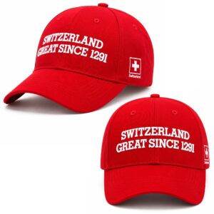 Swiss President Switzerland Great Since 1291 Hat