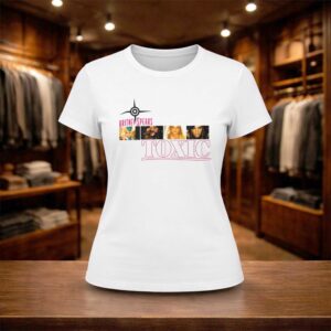 Hilary Duff Wear Britney Spears Toxic Shirt (2)