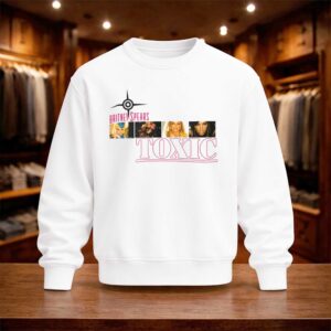 Hilary Duff Wear Britney Spears Toxic Shirt (4)