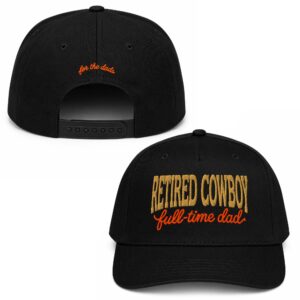 Will Compton Retired Cowboy Full Time Dad Hat