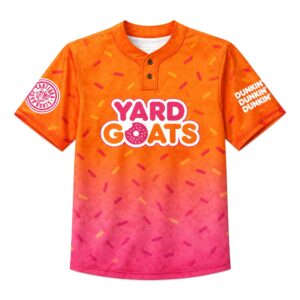 2026 Yard Goats Dunkin' Jersey Giveaway