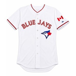 Blue Jays Home White Canada Day Jersey