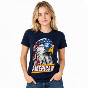 Bald Eagle Americaw American Flag USA Patriotic Merica Shirt (3)