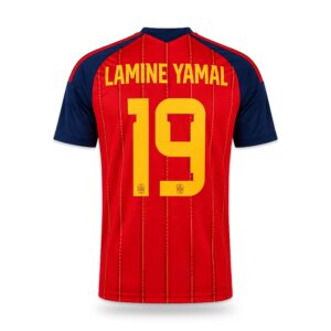Lamine Yamal Spain Home Shirt World Cup 2026 Jersey 2 Lamine Yamal Spain Home Shirt World Cup 2026 Jersey (3)
