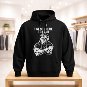 Trevor Rogers Bulldog I’m Not Here To Talk Shirt (3)