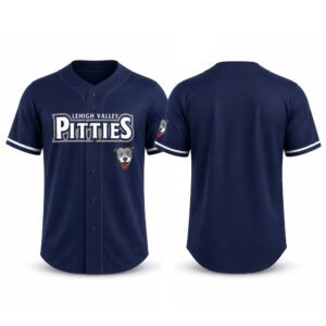 Lehigh Valley Pitties Theme Night 2026 Jersey