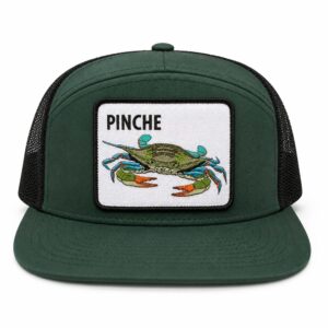 Pinche Blue Crab Snapback Hat