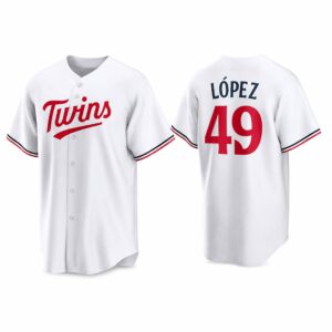 2026 Twins Pablo López Baseball Jersey