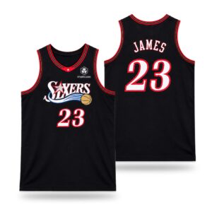 LeBron James Philadelphia 76er Number 23 Jersey