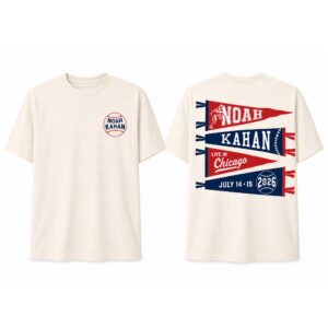 Nico Hoerner Wearing Noah Kahan Cubs Shirt