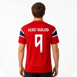 Norway World Cup 2026 Braut Haaland Home Jersey 2 Norway World Cup 2026 Braut Haaland Home Jersey (2)
