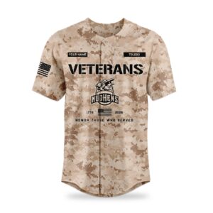 2026 Mud Hens Veterans Day 250 Years Of Freedom Jersey (2)