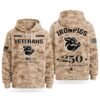 2026 Jumbo Shrimp Veterans Day 250 Years Of Freedom Hoodie