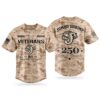 2026 Cubs Veterans Day 250 Years Of Freedom Jersey