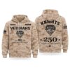 2026 Bisons Veterans Day 250 Years Of Freedom Hoodie