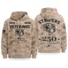 2026 Indians Veterans Day 250 Years Of Freedom Hoodie